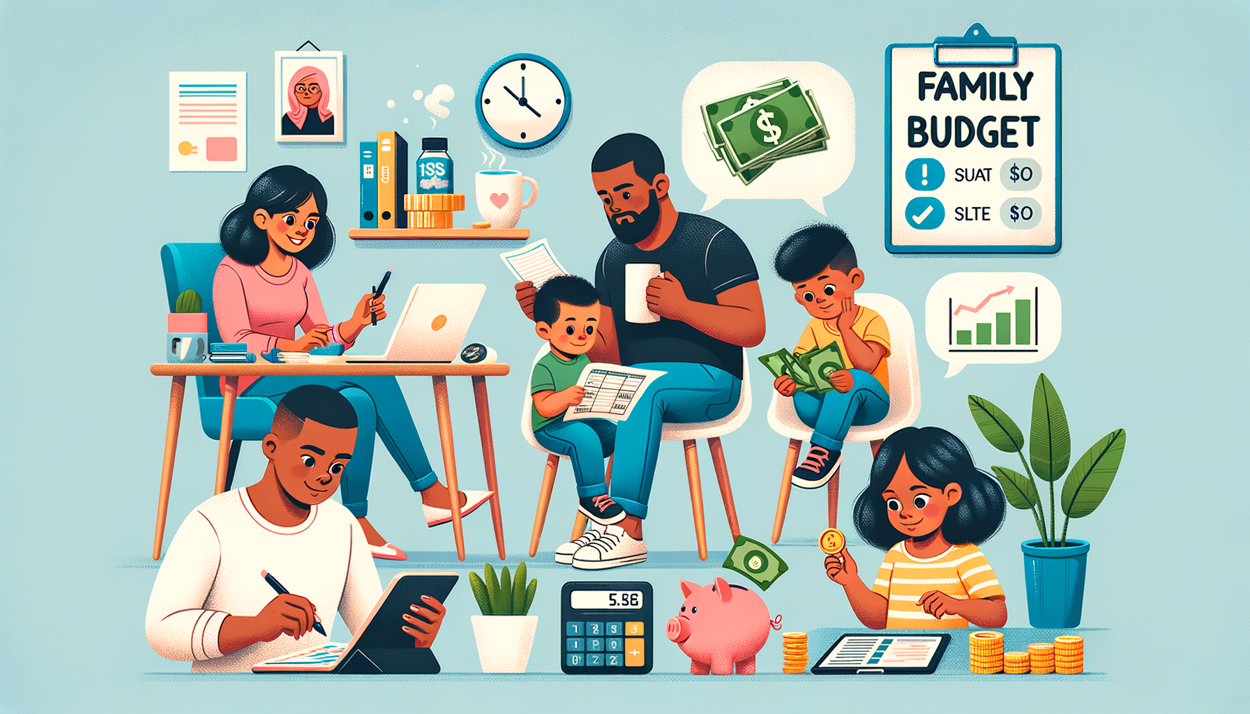 Creating a Family Budget That Everyone Can Follow