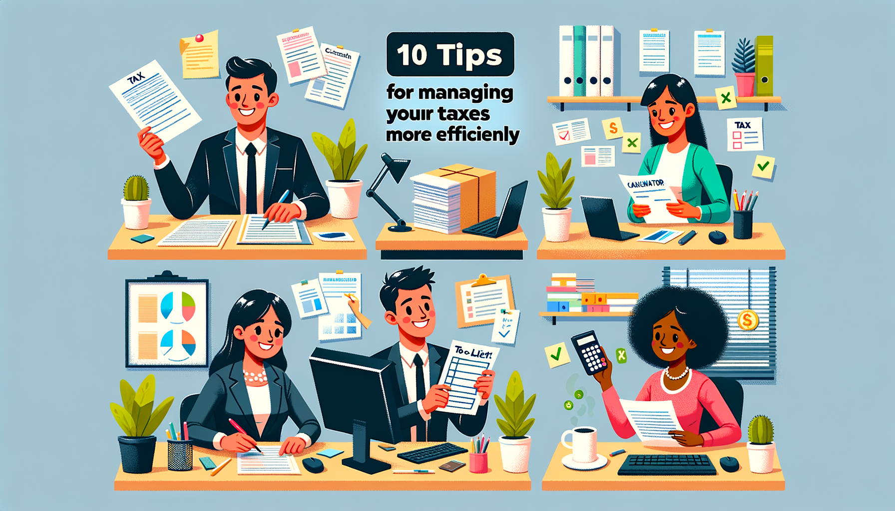 10 Tips for Managing Your Taxes More Efficiently