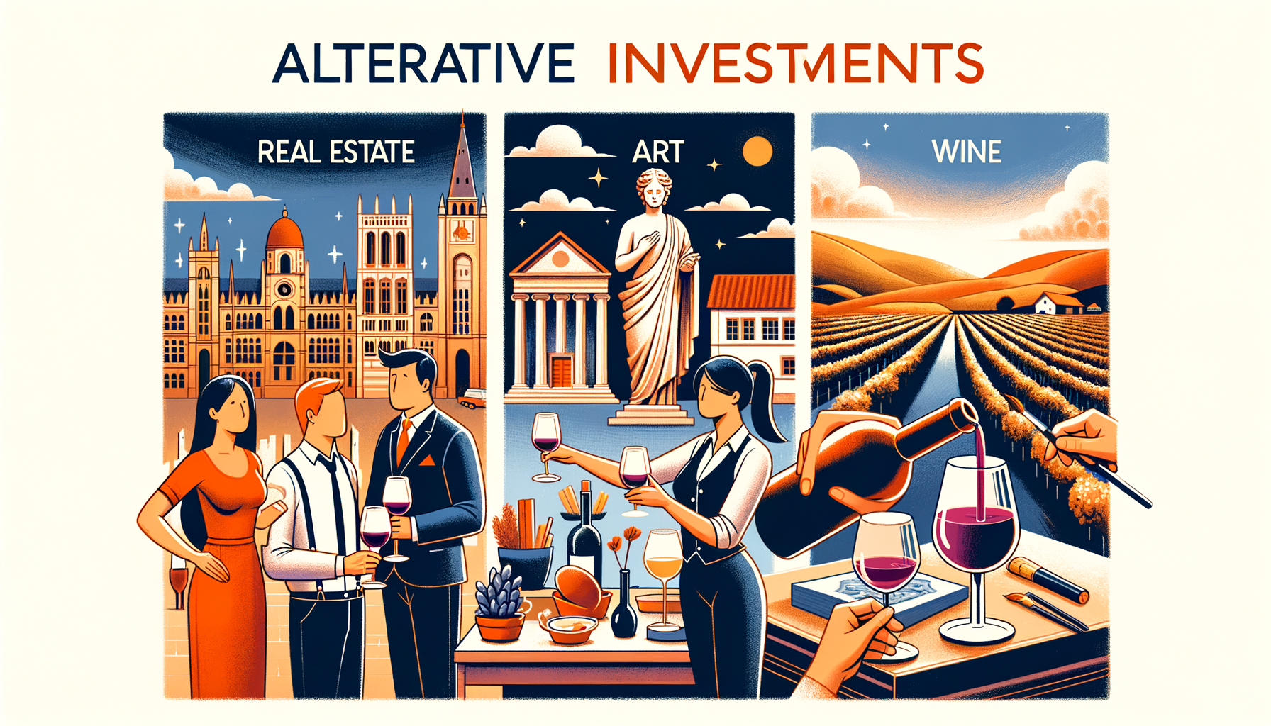 How to Diversify with Alternative Investments: Real Estate, Art, and Wine