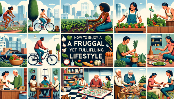 How to Enjoy a Frugal Yet Fulfilling Lifestyle