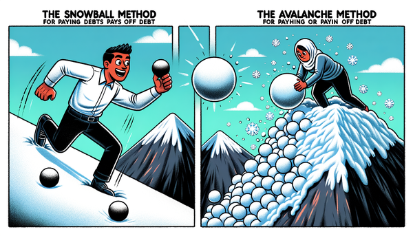 The Snowball Method vs. The Avalanche Method for Paying Off Debt